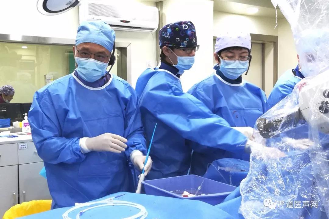 csiap2019livecase罗建方教授团队成功演示tevar手术一例